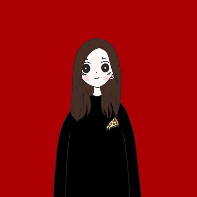 四对超萌微信卡通情侣头像 高清好看还自带甜度