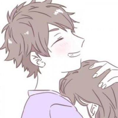 16组高清漫画情侣头像 成对好看的漫画情头合集