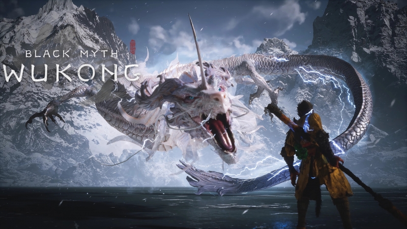 黑神话悟空白龙电脑高清壁纸 游戏迷专属桌面背景