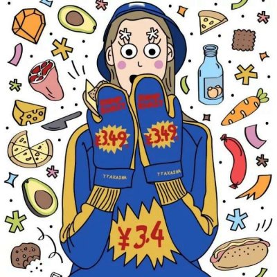 搞怪情侣头像来啦！18张可爱卡通一男一女款高清图