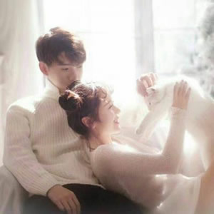 12张高清小清新吻照情侣头像 双人唯美氛围感拉满