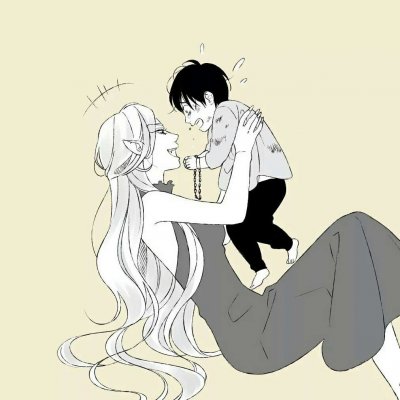 16组高清创意二次元情侣QQ头像 一对两张动漫情头