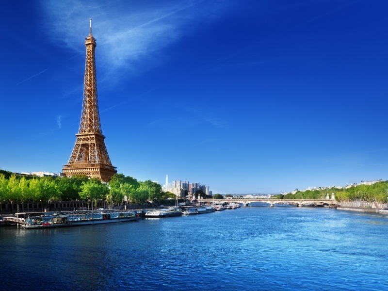 法国巴黎埃菲尔铁塔风景电脑桌面壁纸上新啦