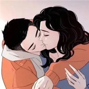 18张高清好看的QQ动漫情侣头像，一左一右超适配