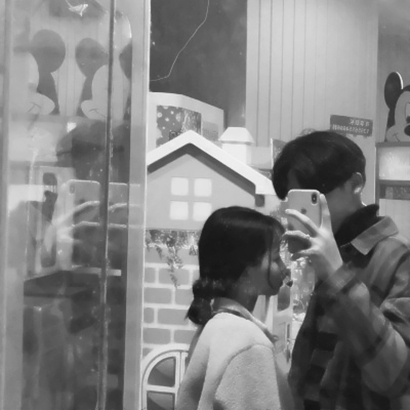 黑白风格情侣头像合集 28张高清酷感黑白情头