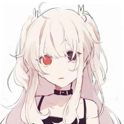 一男一女冷酷动漫情头 36张高清分开版情侣头像