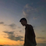 微信情头一对侧脸！28张高清好看的一男一女侧脸情侣头像