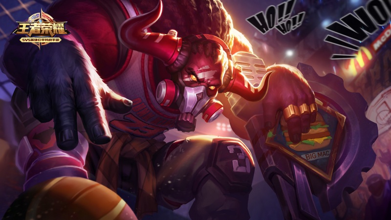 《王者荣耀》牛魔-制霸高清游戏壁纸上线