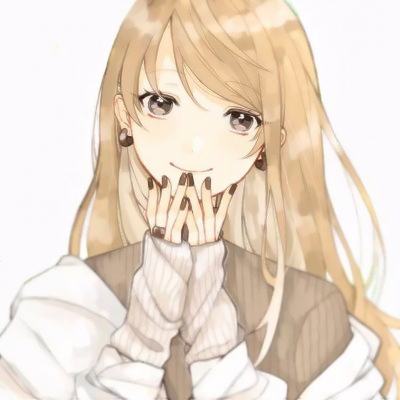 26张高清手绘二次元情侣头像 一男一女款可直接下载