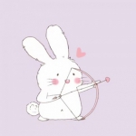 抖音上超火的呆萌卡通情侣头像 22张高清一对合集