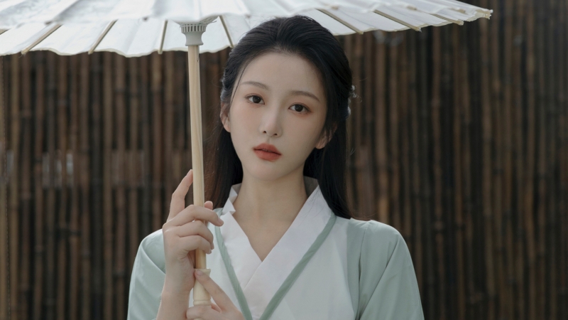 曹婉瑾古风古装清纯高清壁纸分享