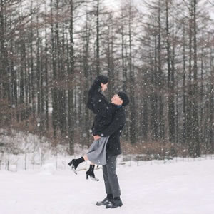 16组一左一右高清唯美情侣头像 浪漫氛围感拉满