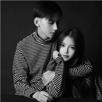 情侣黑白头像一对两张 16张精选好看的黑白灰色情头合集