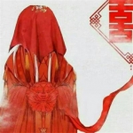 穿嫁衣的红衣古风情侣头像 20张高清一对头像分享