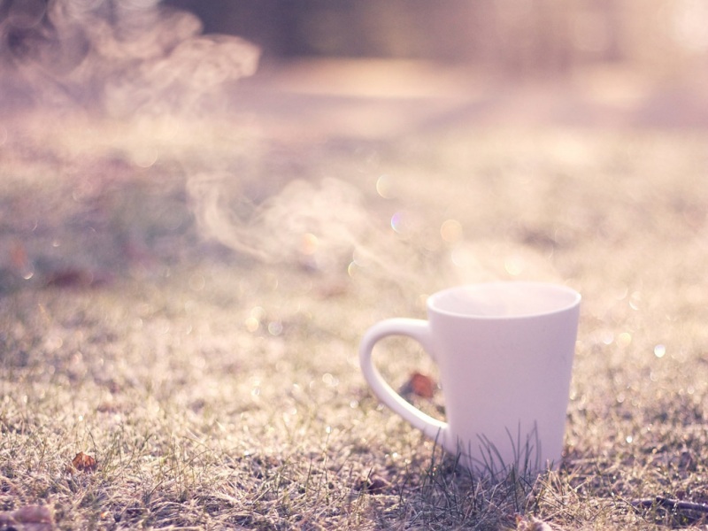 适合电脑用的唯美风景配杯子桌面壁纸