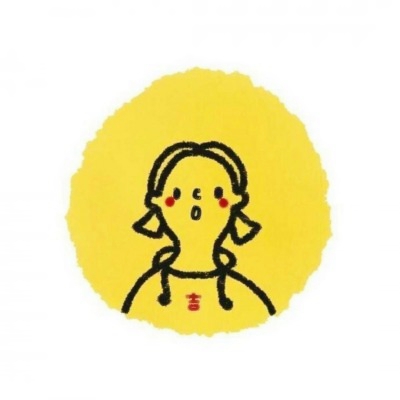 20张超可爱卡通情侣简笔画头像 一男一女高清款