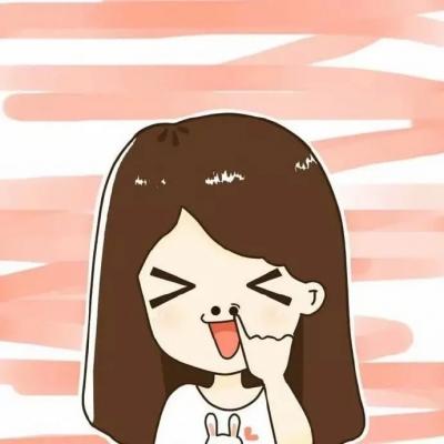 超萌卡通微信情侣头像一男一女 24张高清可爱款