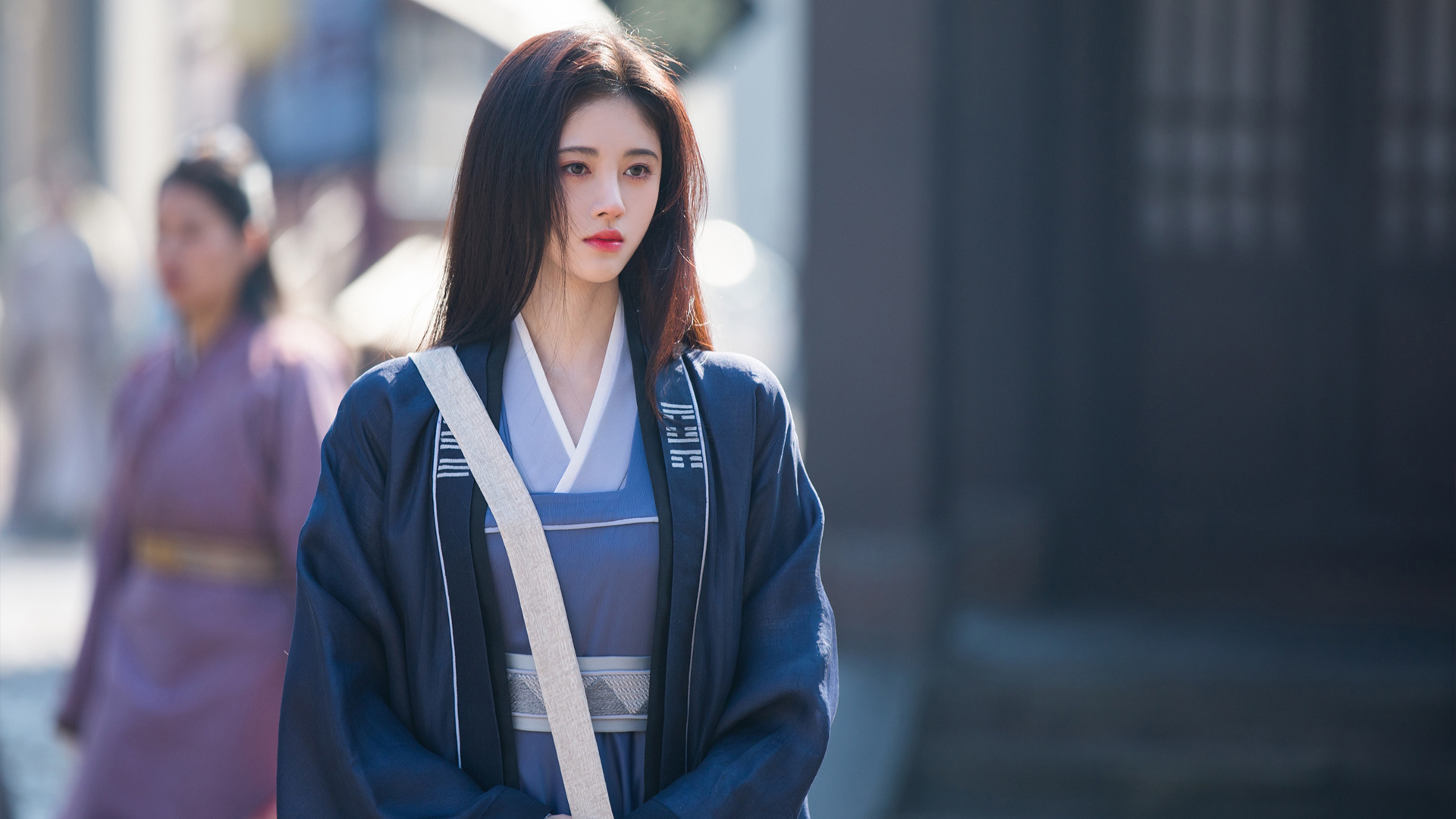 鞠婧祎书生女装古装剧照高清壁纸分享