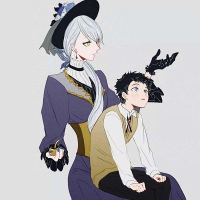 魔女系情侣头像来啦！34张高清养成系列情侣头像合集