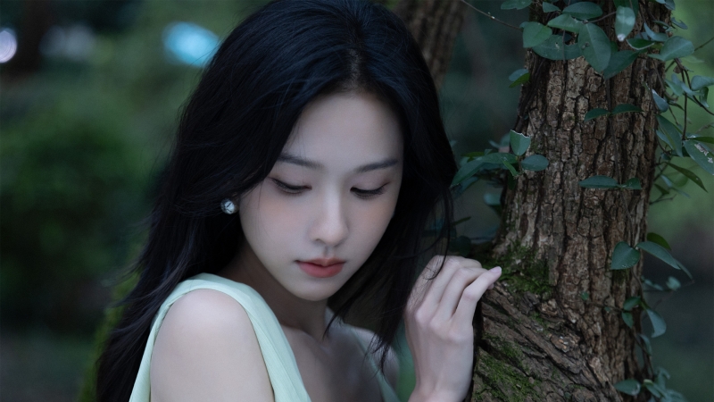 陈都灵森林主题电脑桌面壁纸分享