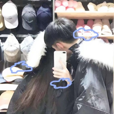 四张一组的情侣头像来啦！同系列高清图共24张