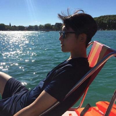 14组浪漫海边情侣头像 一男一女成对高清图