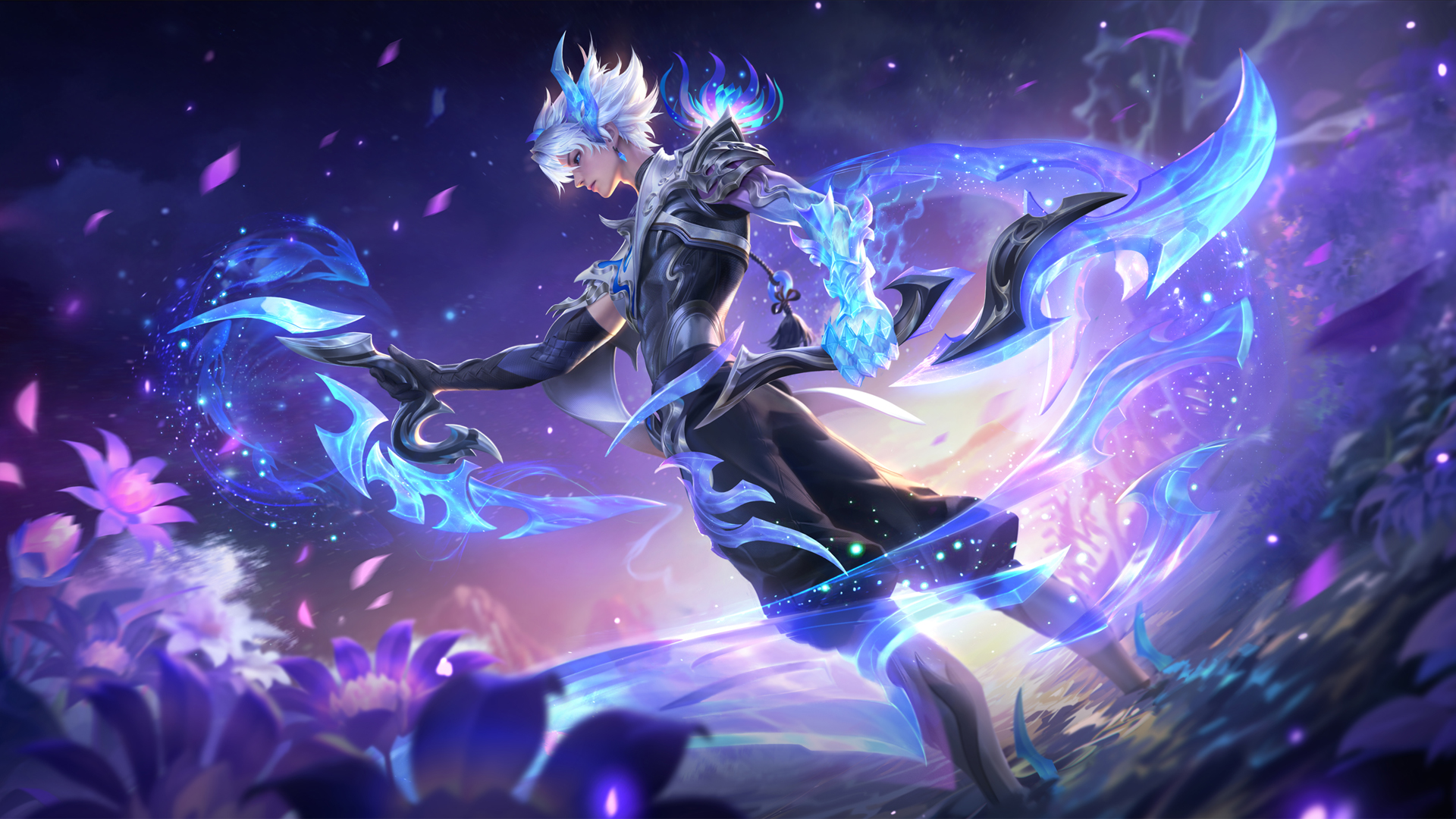 王者荣耀澜逐花归海电脑高清壁纸来啦