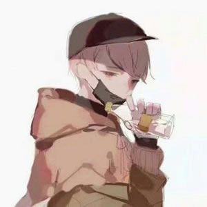 18张高清好看的分开版动漫情侣头像，一男一女个性款