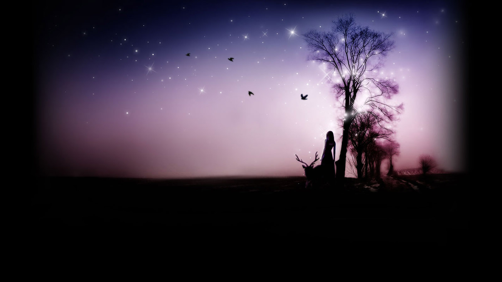 这款魔幻星宿电脑壁纸，适配主流显示器尺寸