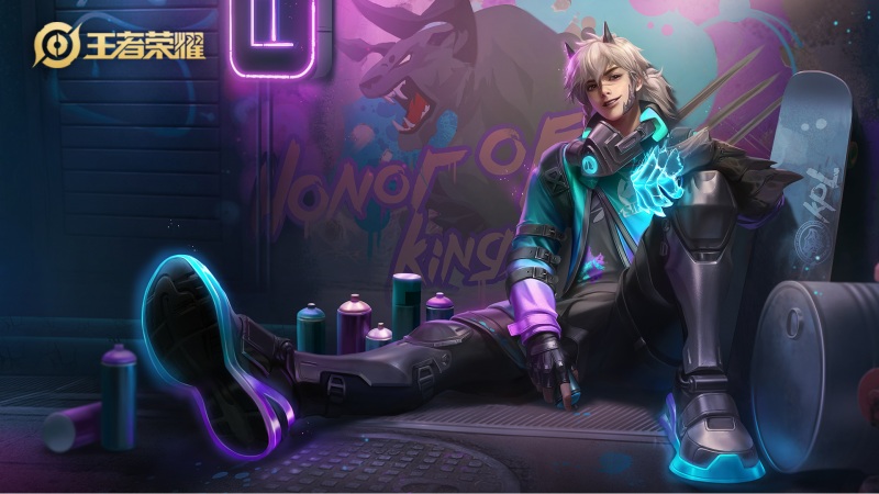 王者荣耀裴擒虎天狼狩猎者高清壁纸来了