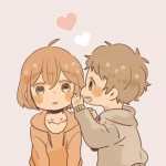 有点甜又带点小调皮！36张高清污系动漫情侣头像合集