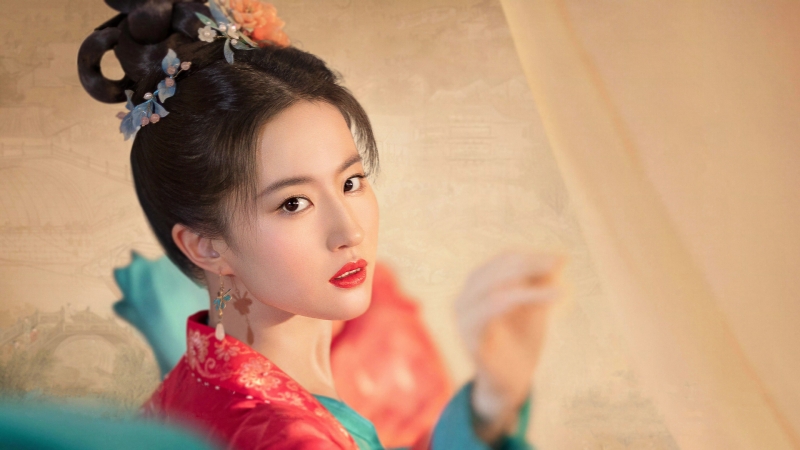 《梦华录》刘亦菲回头古装剧照壁纸 高清壁纸资源汇总