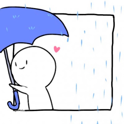 32组超好看简笔画情侣小人头像 一对两张高清版