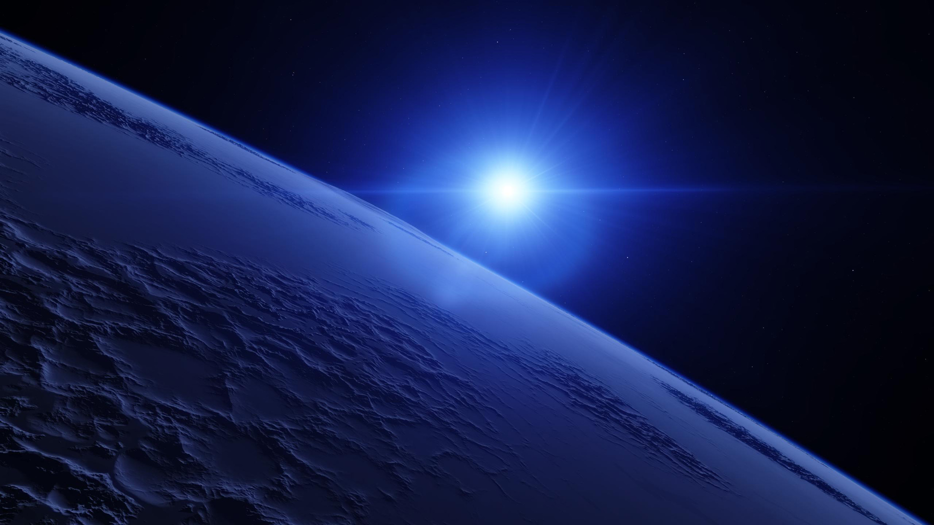 太空行星恒星风景电脑壁纸上新