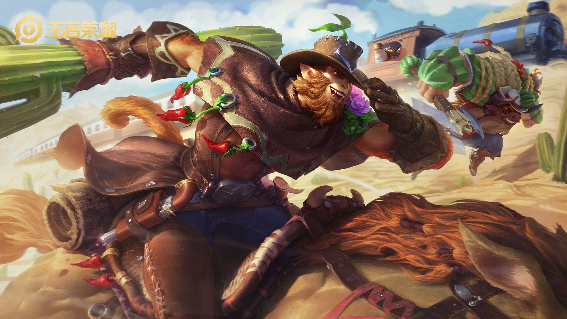 王者荣耀孙悟空西部大镖客高清壁纸分享