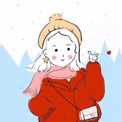 呆萌一对卡通情侣头像！22张超萌微信情头一左一右高清合集