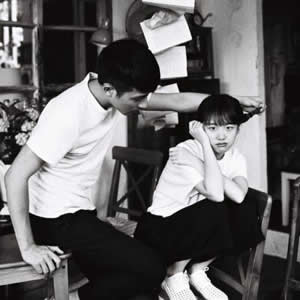 黑白高冷情侣QQ头像来啦！12张高清双人配对图