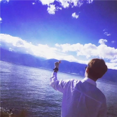 情侣背影头像一对两张！这里有18张高清分开款情头