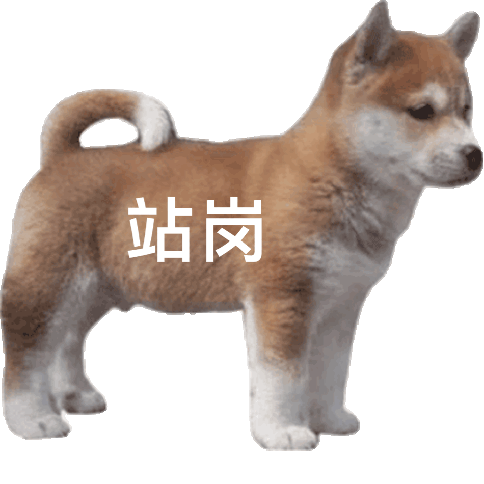 聊天必备！站岗小狗表情包合集来啦