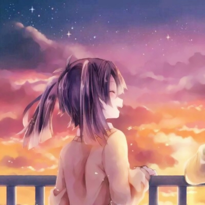 16张高清一男一女唯美动漫情侣头像合集