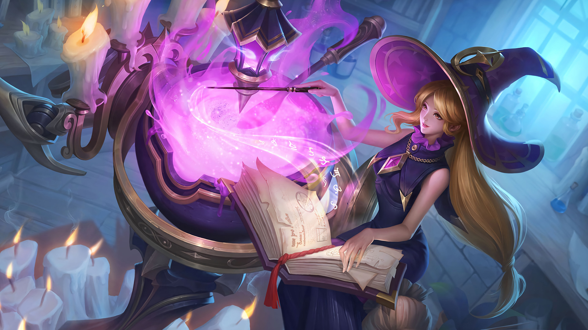 王者荣耀干将莫邪真爱魔法高清壁纸来啦