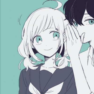 14组高清一男一女情侣漫画头像 一对两张超好看