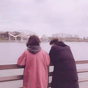 18组小清新情侣头像 两人一对高清图