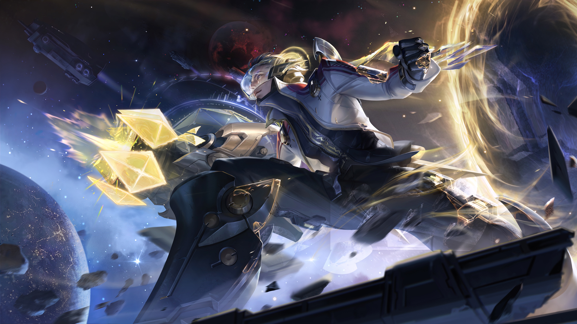 王者荣耀狄仁杰星际治安官皮肤壁纸 高清下载合集