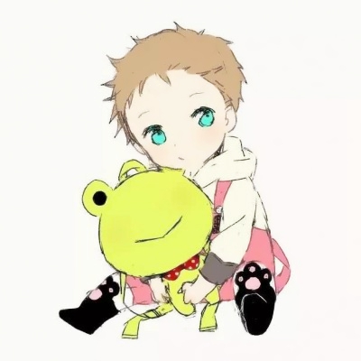 18组可爱卡通情侣头像！一男一女款微信头像合集