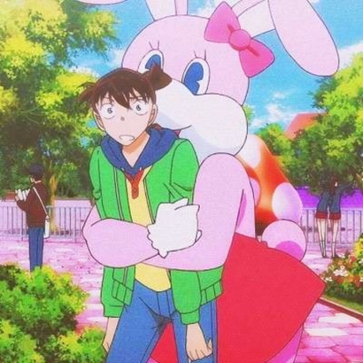 柯南小兰情侣头像来啦！一左一右高清10组超好看