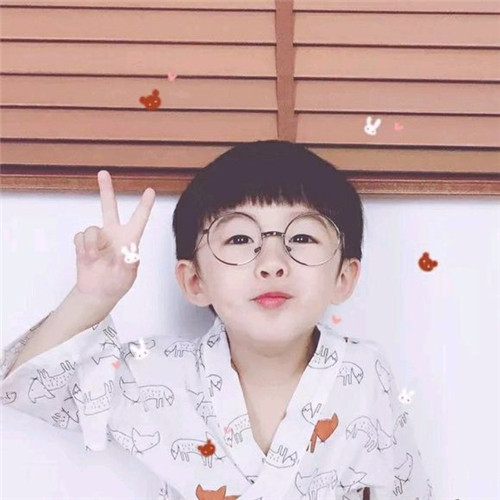超萌呆萌小孩情侣头像合集 一共12张高清图