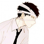 14组高清动漫情侣头像 一男一女分开款