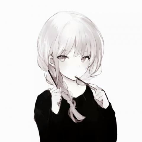 24张高清动漫情侣头像来了！一男一女款直接存