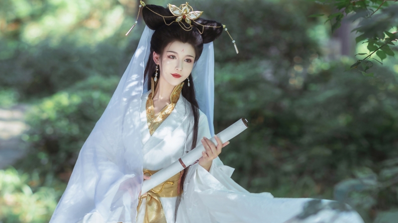cosplay白娘子主题高清美女壁纸推荐